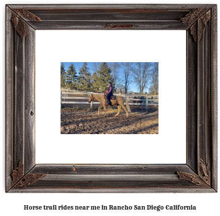 horse trail rides near me in Rancho San Diego, California